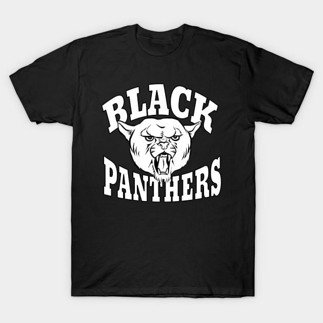 Black panther mascot T-Shirt by Generic Mascots